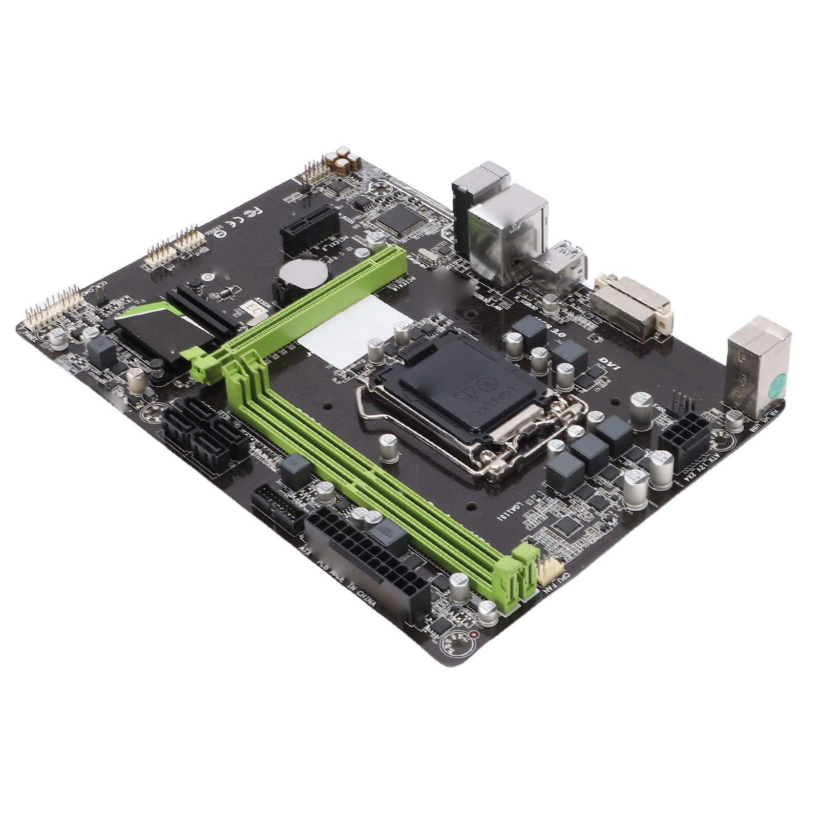 Elprico Scheda Madre Micro ATX, LGA 1151, DDR4 Fino a 2133 MHz, Supporto Processori Core I7 I5 I3 di Sesta e Settima Generazione, Scheda Madre PC con 6 Porte USB 3.0 e 6 Porte USB 2.0