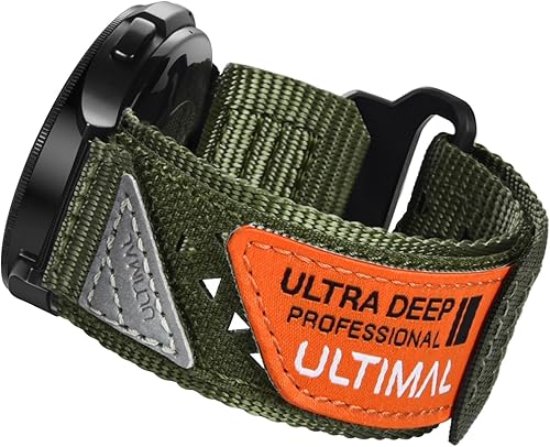 ULTIMAL Correa de reloj de 0.787 in diseñada para Samsung Galaxy Watch Band 6, 5, 4, 3, 2 (1.575 in, 1.614 in, 1.654 in, 1.693 in, 1.732 in, 1.772