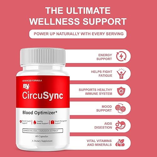 Miniatura 5 de BLUE VIBE Circusync Capsules, Circu Sync Advanced Daily Multivitamin Health Support and All Natural Wellness Suplemento Fórmula de Salud Circusync y