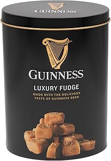 Handmade Fudge, Guinness Luxury Fudge 8.8 Ounce Tin