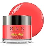SNS Nail Dip Powder, Gelous Color Dipping Powder - Cheeta (Orange/Coral, Cream) - Long-Lasting Dip Nail Color Lasts 14 Days - Low-Odor & No UV Lamp Required - 1.5oz