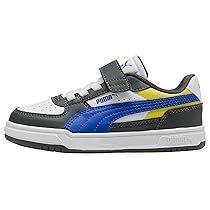 PUMA Caven III Block AC+ PS Sneaker, Shadow Gray Royal Sapphire White, 29 EU, Shadow Gray Royal Sapphire White, 29 EU