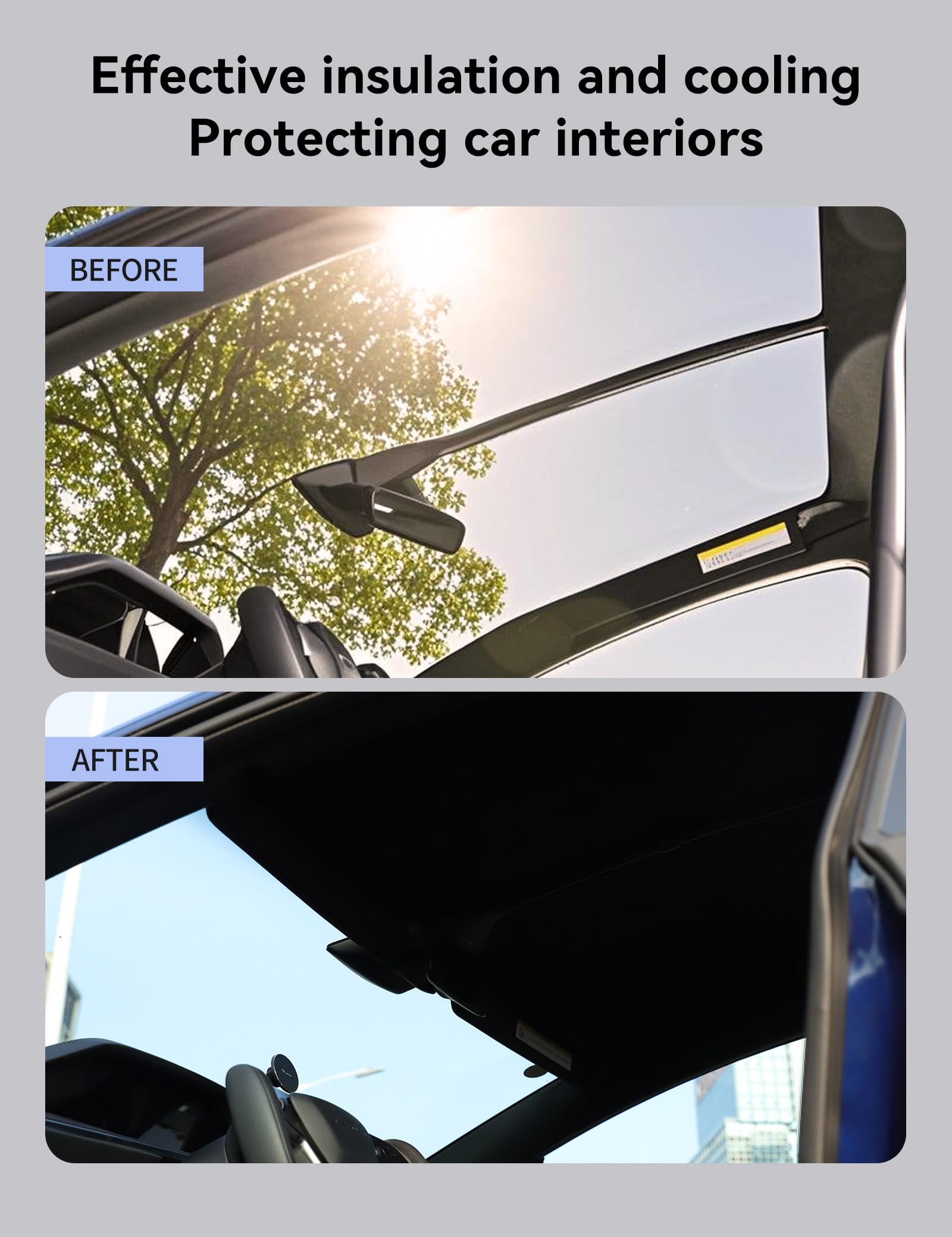 Amazon.com: TPARTS Glassroof Sunshade for Tesla Model X 2021-2026