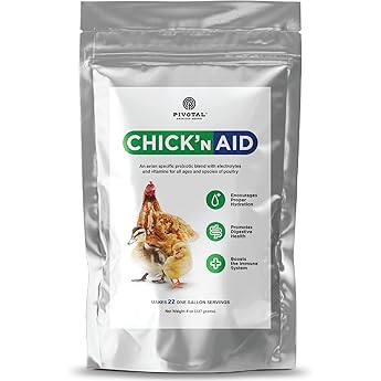 Chicken E-lixir – Natural Daily Chicken Supplement with Organic Oregano Essential Oils, Vitamins & Electrolytes for Backyard Chickens (32 oz. Bottle)