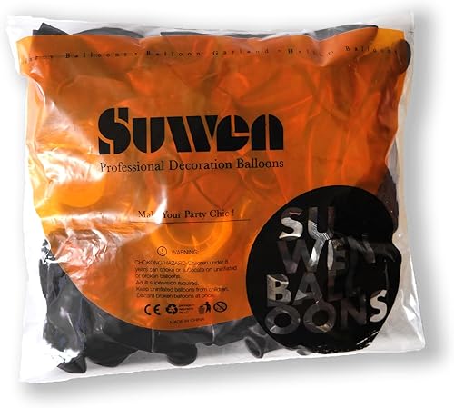 Miniatura 6 de SUWEN Juego de 63 globos azules y plateados, globos de látex brillante de helio de 12 pulgadas, color azul metálico, plateado, para decoración de