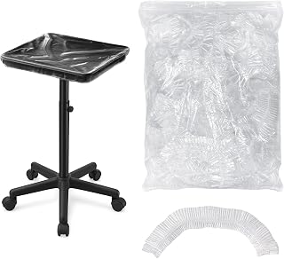 50 PCS Disposable Thickened Version Tattoo Tray Covers, Fits 18x13 Inch Trays, Transparent Tattoo Arm Rest & Salon Tray Covers, Tattoo Table Station Cover, Tattoo Accessories & Salon Equipment