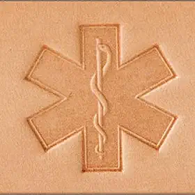 Tandy Leather Ferramenta de carimbo 2d Médica
