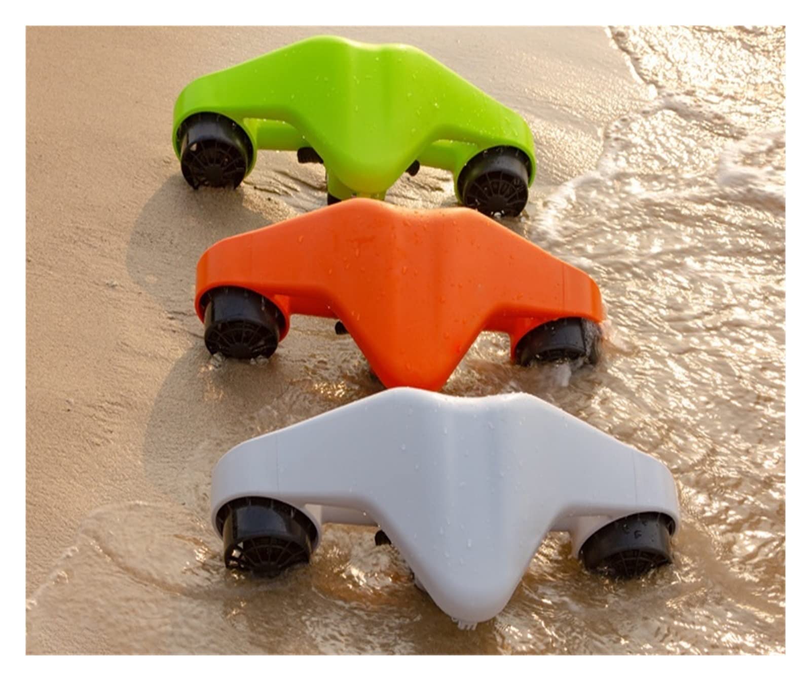 Water Scooter Underwater Aircraft S2 Diving Assists Shooting Handheld Equipment Propeller(V1Green(Single Battery))
