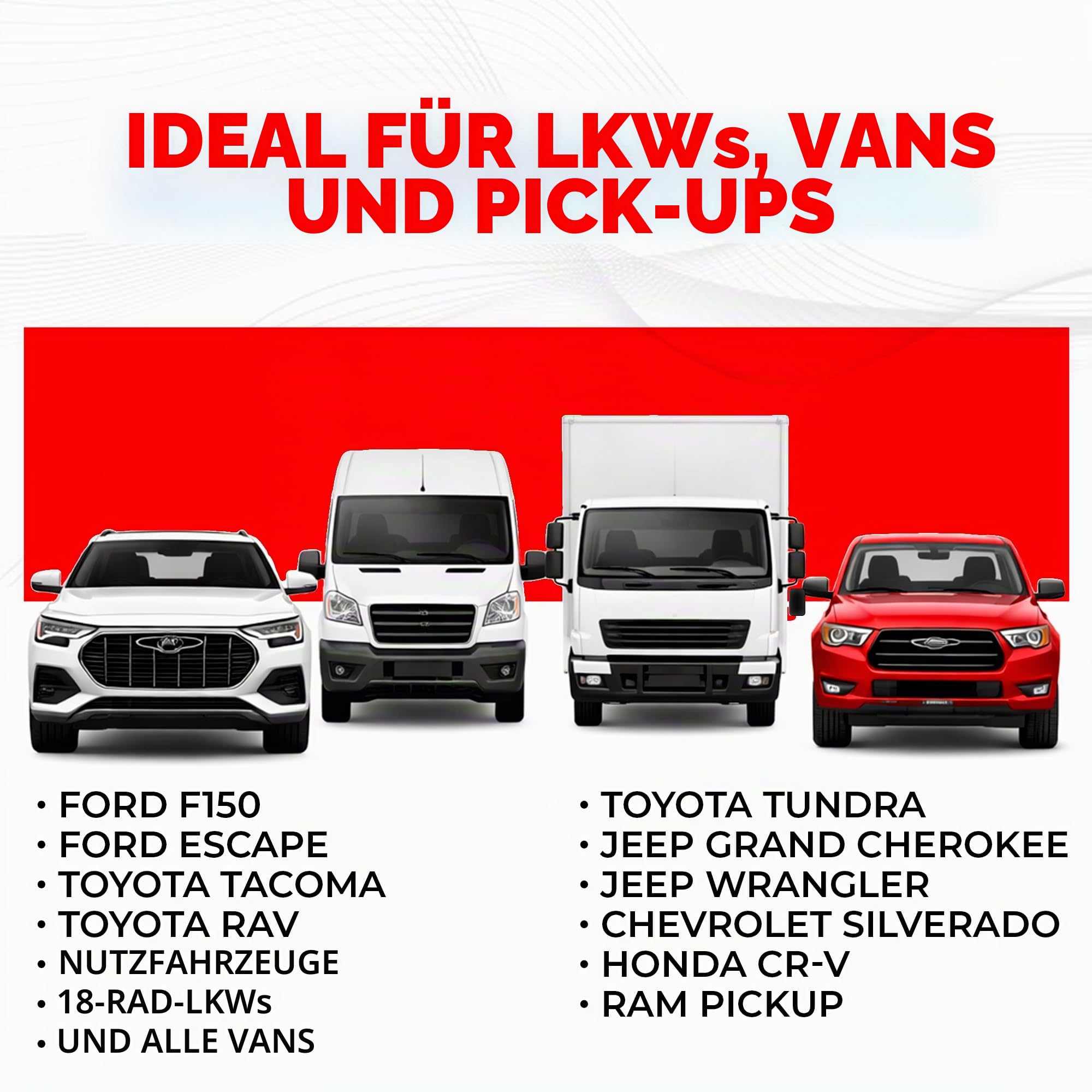 Konvexer Autospiegel für toten Winkel: XLarge Rückspiegel | Rückspiegel für Auto-Außenzubehör und Innenraum für Damen/Herren (2 Stück)