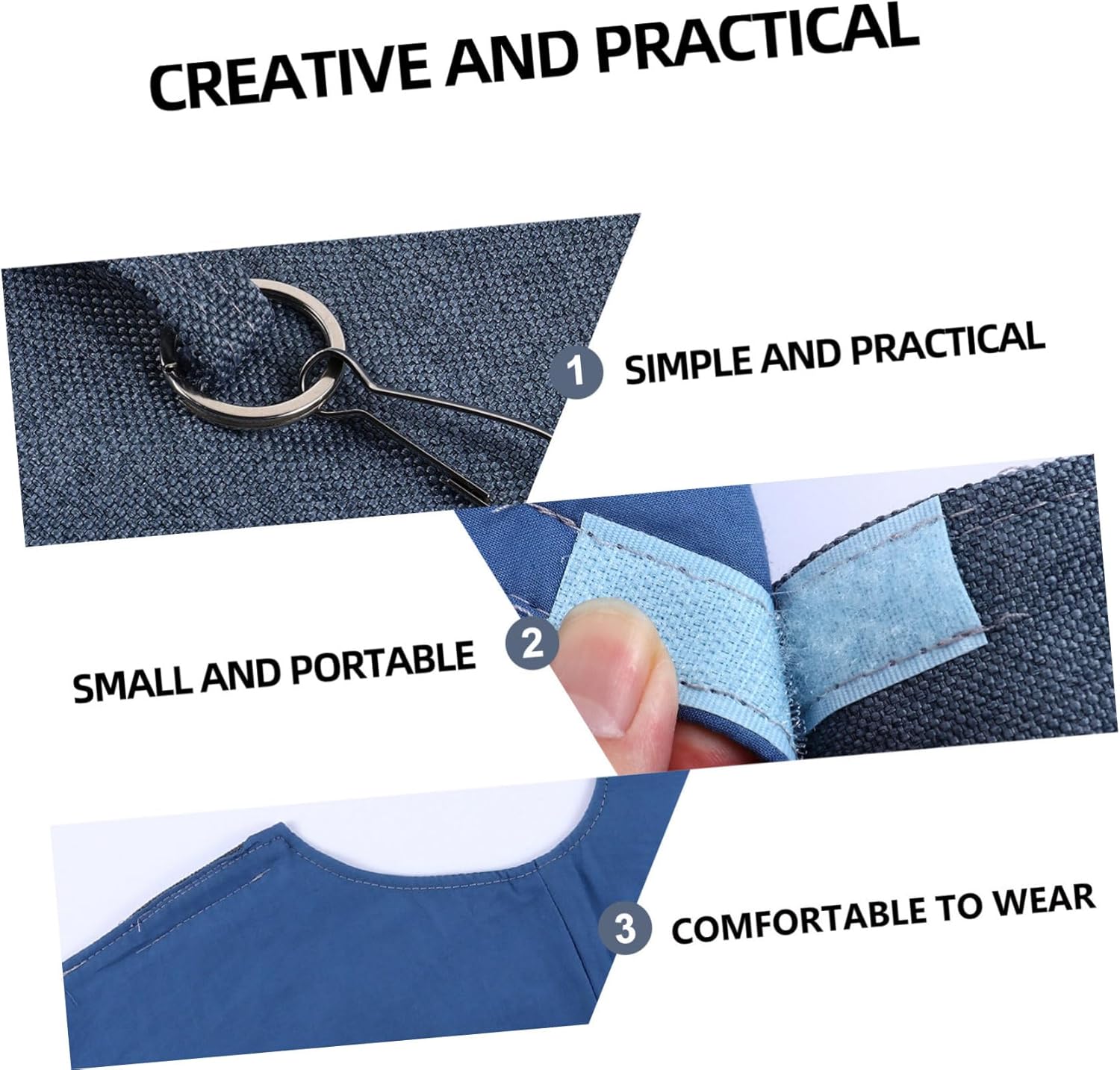 HANABASS Shoulder Bird Shoulder Protector Machine Washable Blue Grey Bird Lover Random