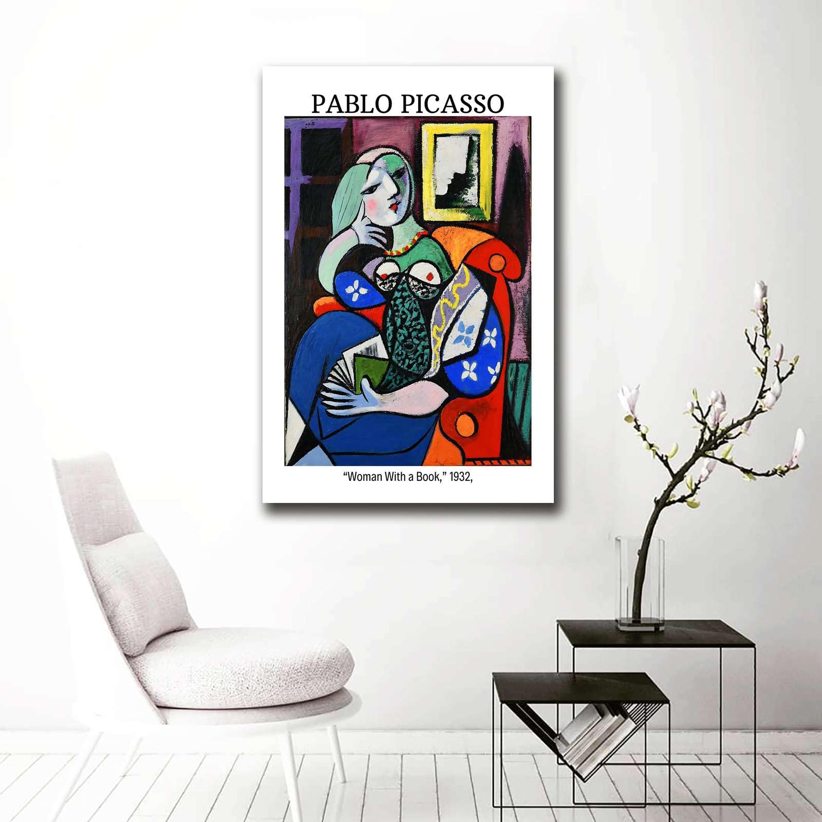 Amazon.com: AutumnChi Poster Wall Art Picture Pablo Picasso Woman