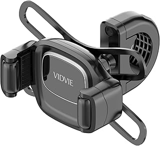 V Volt - HC1525 - Bicycle & Motorcycle Phone Mount - Shock Resistant - Stable & Secure Design - Compatible with 4.5 to 6.8 Inch Phones