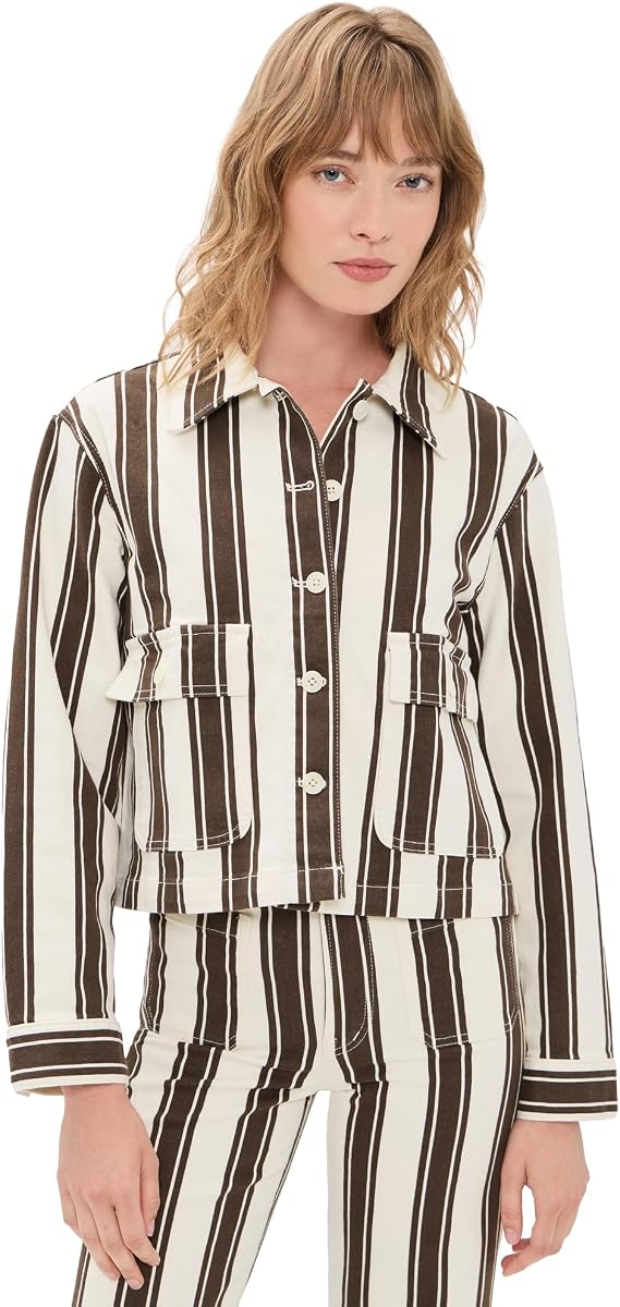 Madewell Women's Cropped Button-Front Jacket
