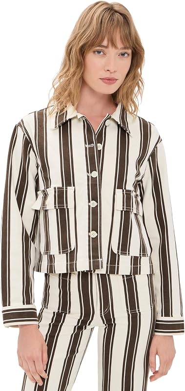 Madewell Women's Cropped Button-Front Jacket