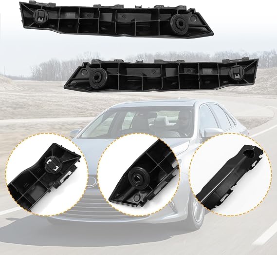Yumzeco Compatible with Toyota Camry Front Bumper Bracket 2015 2016 2017