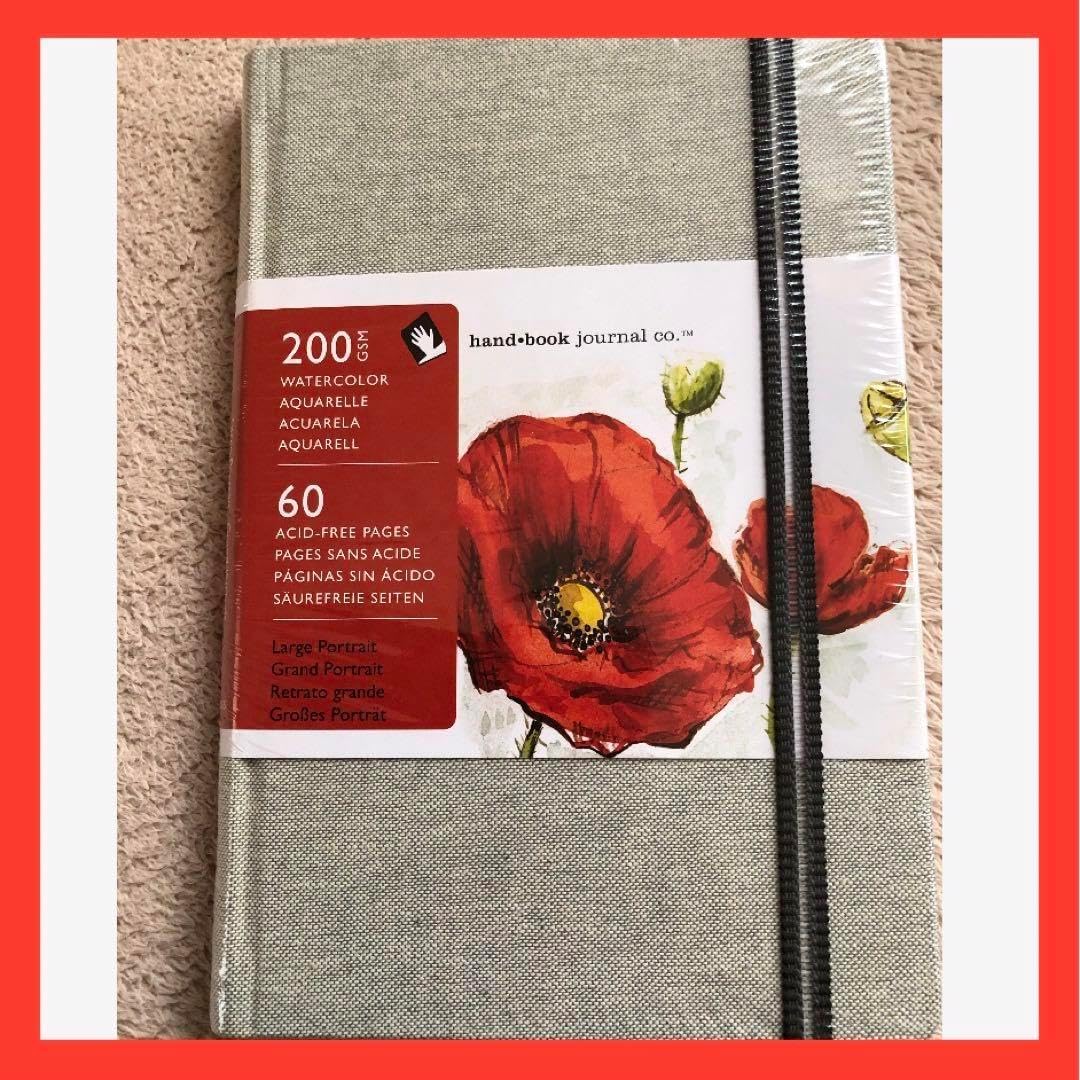ハンドブック社 旅行記 水彩画 ジャーナル 大型ポートレート ハードカバー ハンドブック社 旅行記 水彩画 ジャーナル 大型ポートレート
