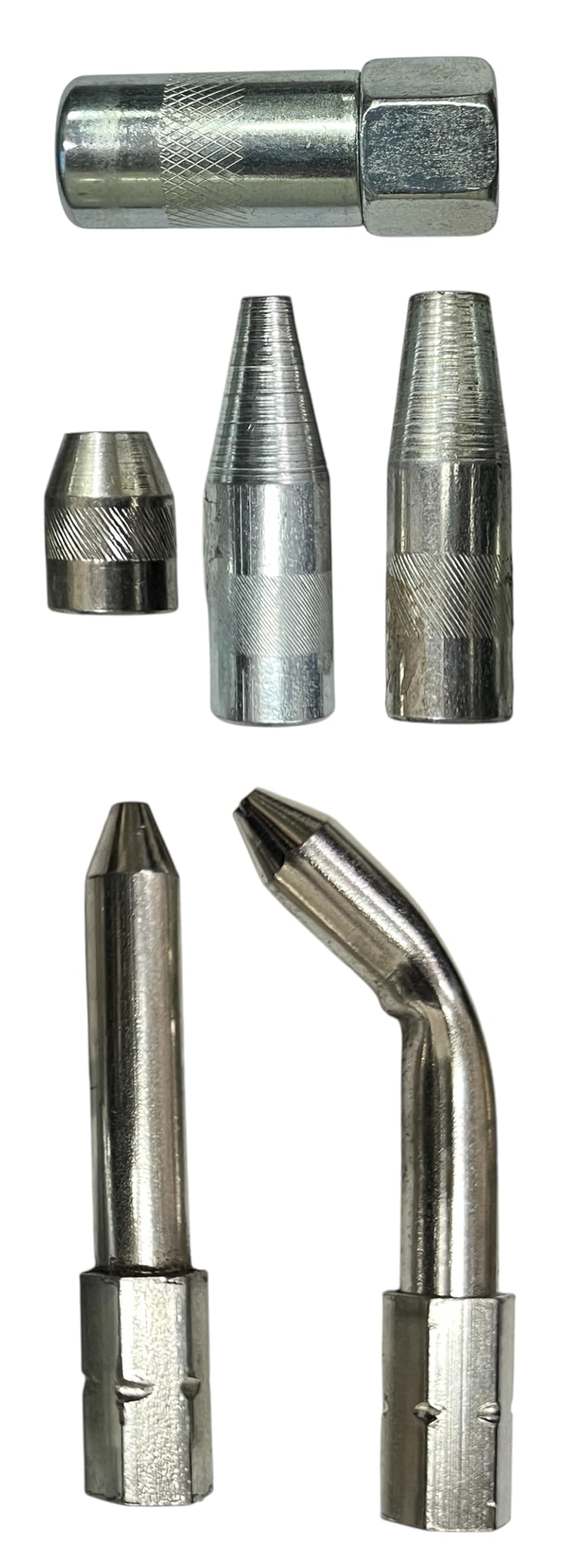 Multi Purpose Use Grease Gun Nozzle Set 6 Pieces Grease Gun Accessory Set-image-36
