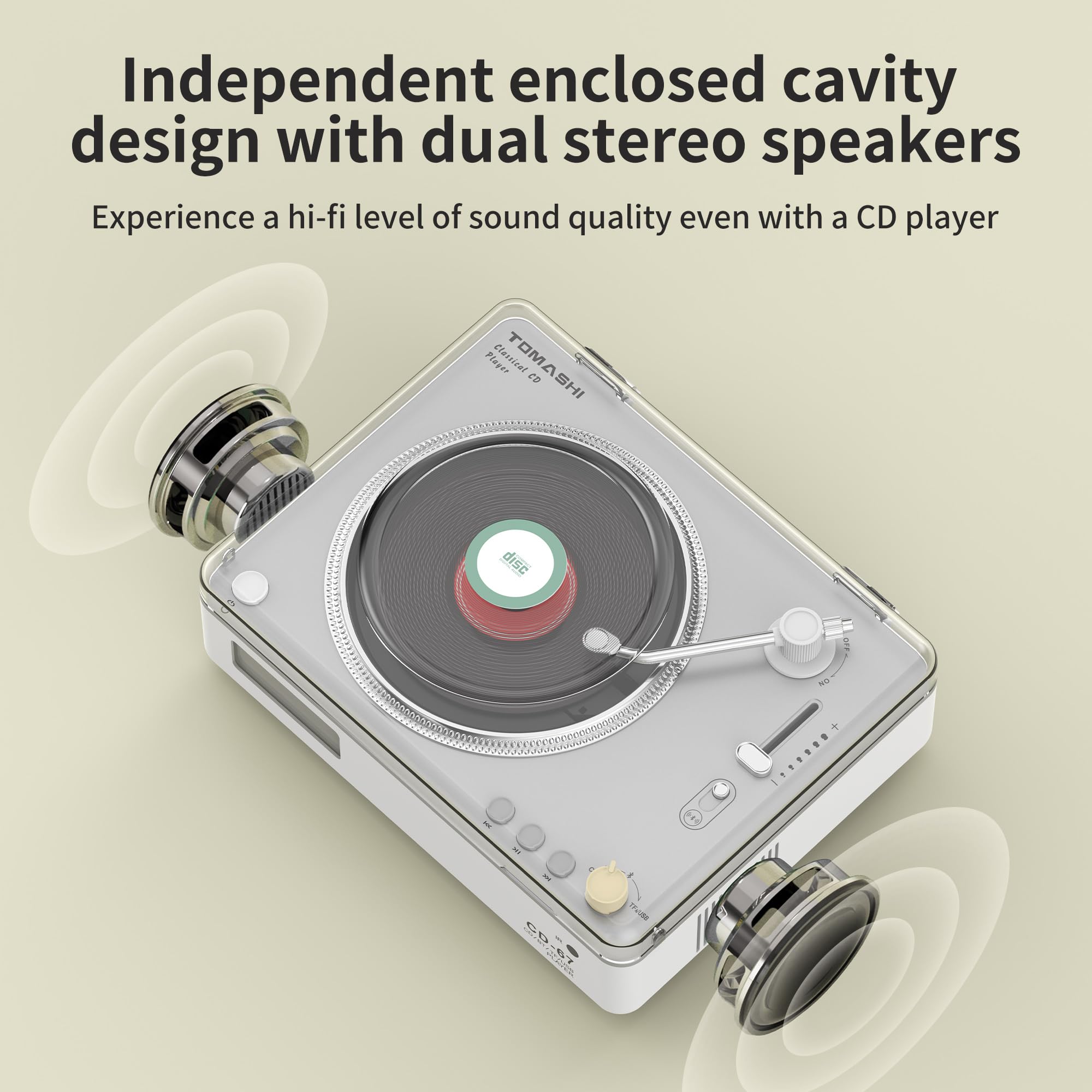 B’z CD Amazon.com: CD Player with Stereo Speakers, Retro Portable