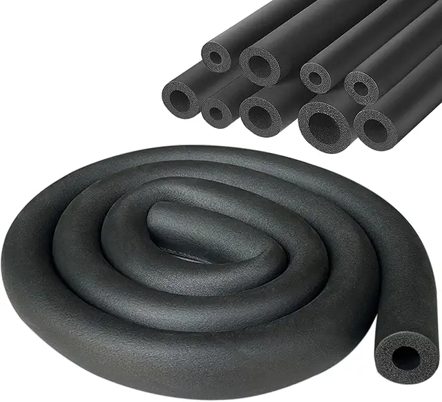 Coquilla Aislante 9mm Negro para Tuberías Aire Acondicionado 1.8m