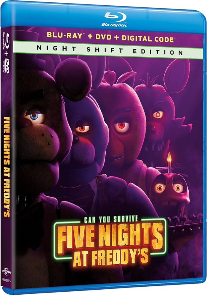 Amazon.com: Five Nights at Freddy's (Blu-ray + DVD + Digital