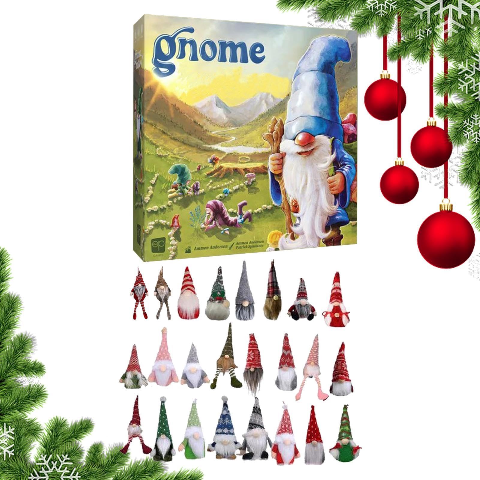 Świąteczny kalendarz adwentowy Gnome,Kalendarz adwentowy świąteczny Gnome
