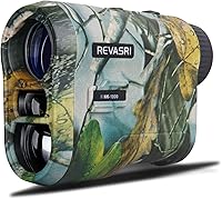 REVASRI NK-1000 Hunting Rangefinder: 1000 Yards Laser Range Finder, Rechargeable Battery, 6.5X Magnification, ±1 Yard Accuracy for Hunters Golf