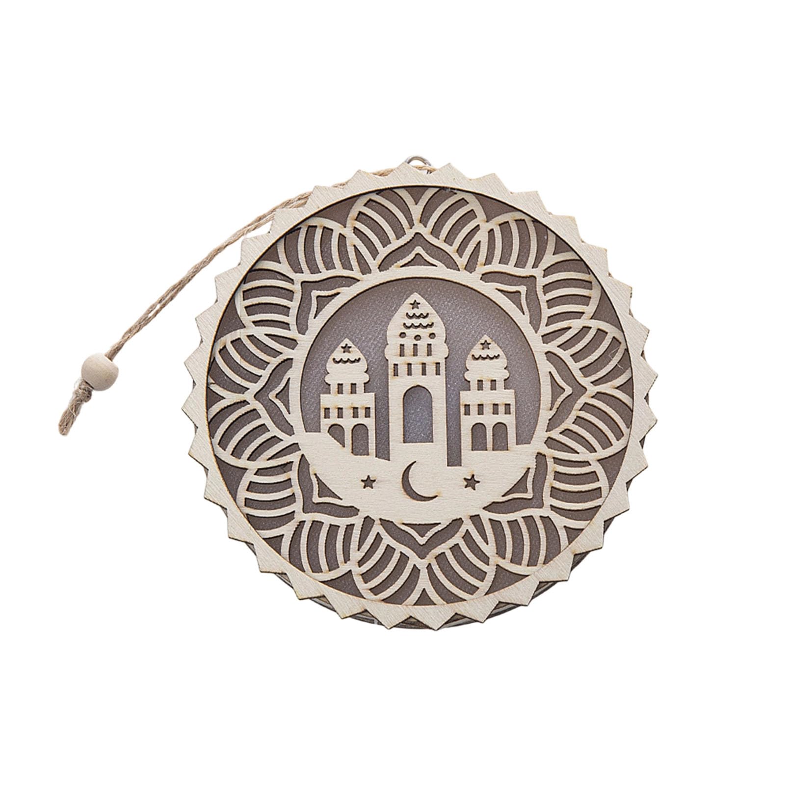 Hsioluted Hollow Light Decor for Middle Eastern Celebrations Home Gatherings Hollow Letter Decoration Religious Celebration Light Family Gathering Decoration