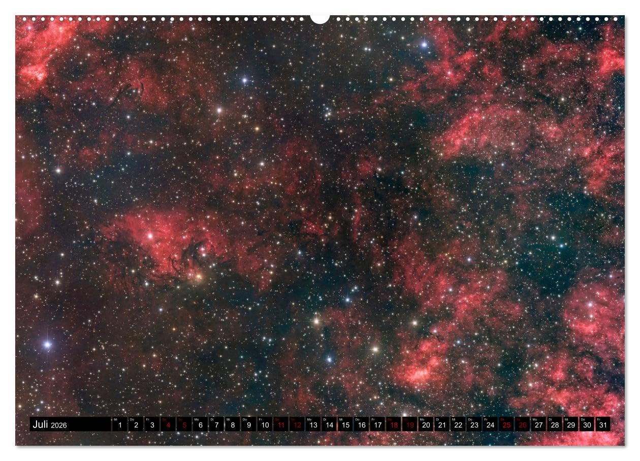 Deepsky 2026 (hochwertiger Premium Wandkalender 2026 DIN A2 quer), Kunstdruck in Hochglanz: Neue Bilder des bekannten Astrofotografen (CALVENDO Wissenschaft)