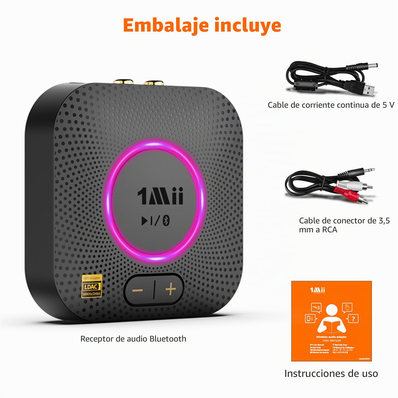 1Mii Receptor Bluetooth 5.2