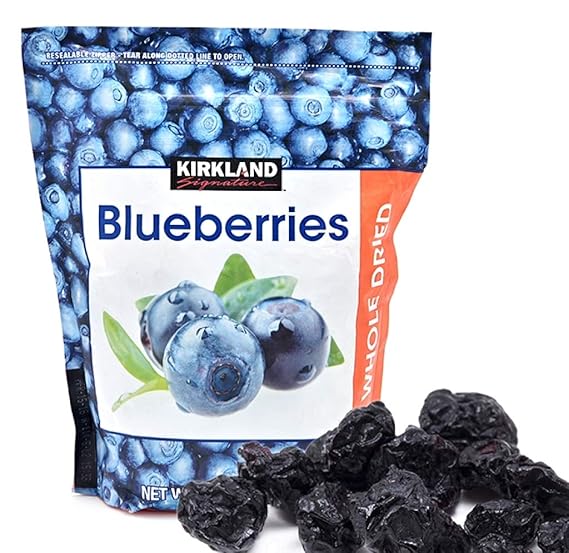 Kirkland Signature Organic Dried Blueberries, 20 Ounce