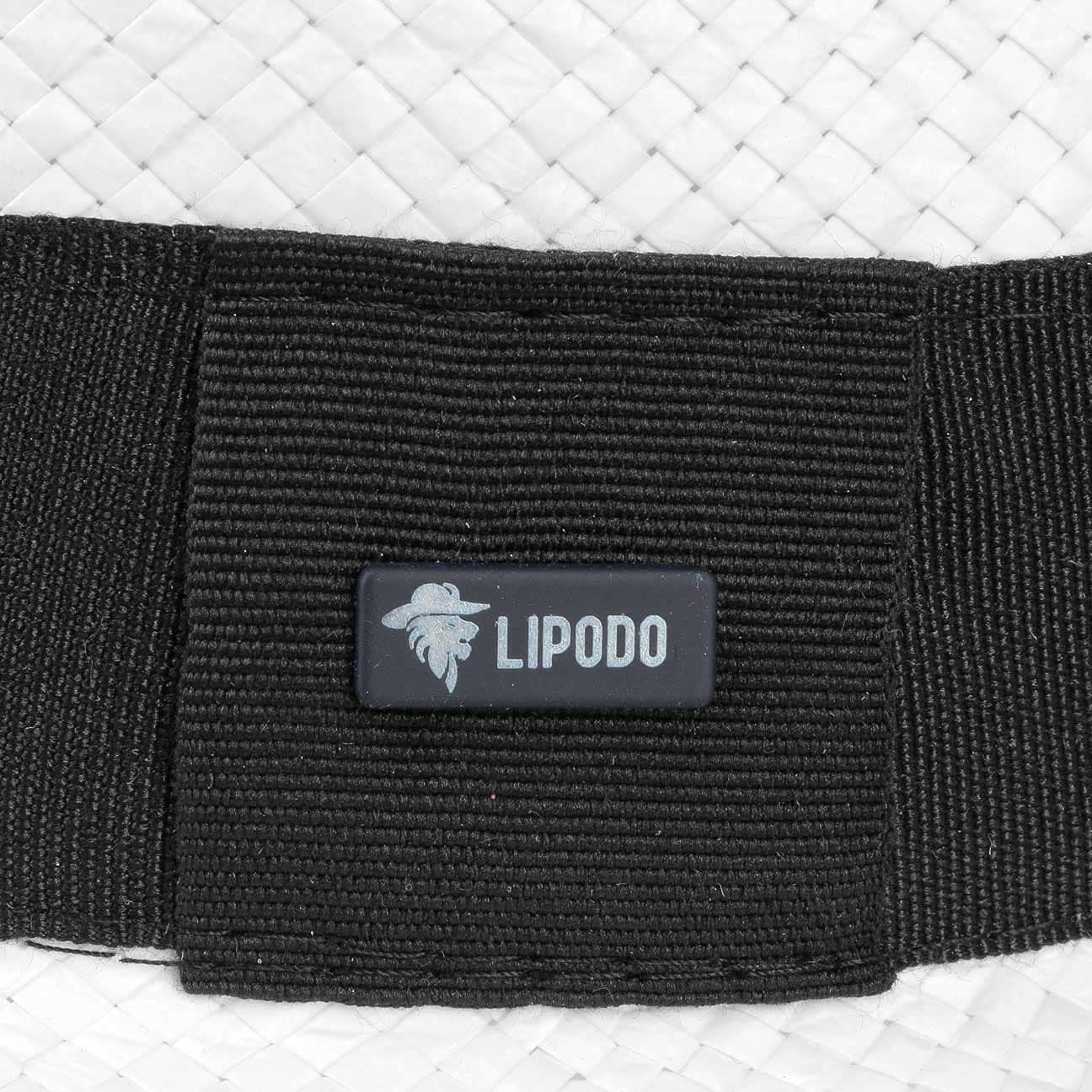 LIPODO Amatillo White Sombrero Pork pie Paja Estilo Diamond Unisex Primavera Verano