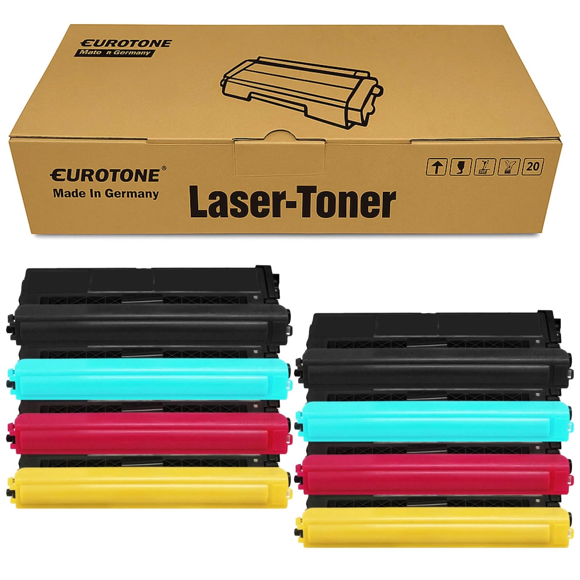 Eurotone Toner 8X kompatybilny z Brother MFC9460 MFC9465 MFC9560 MFC9970 zastępuje TN-325 o 25% większą wydajność