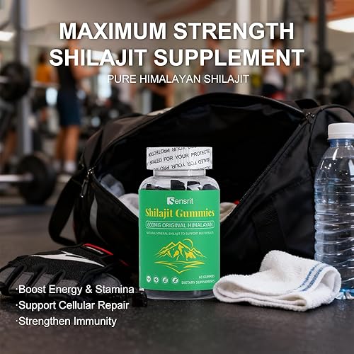 Miniatura 4 de Shilajit Gummies 600mg  Resina Shilajit pura del Himalaya  Energía natural, resistencia, claridad mental y apoyo de vitalidad para hombres y mujeres