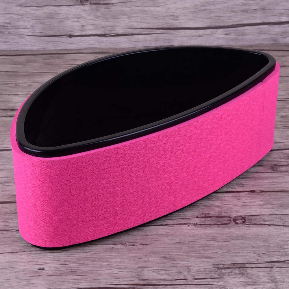 Ruota for allenamento yoga fitness, ruota for con schiena piegata, accessorio for esercizi muscolari, antiscivolo