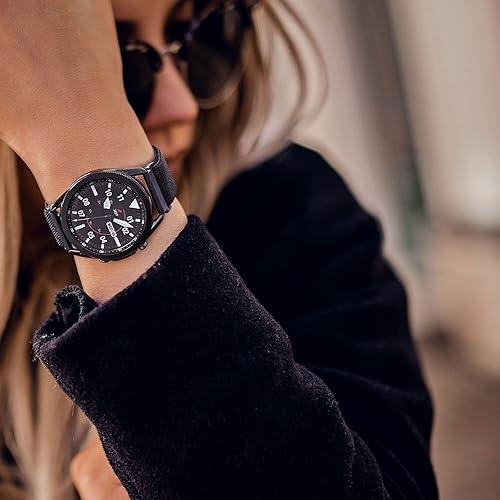 Miniatura 6 de Correas de reloj de 0.866 pulgadas compatibles con Samsung Galaxy Watch 3 de 1.772 pulgadasGalaxy Watch de 1.811 pulgadasGear S3 Frontier, correa