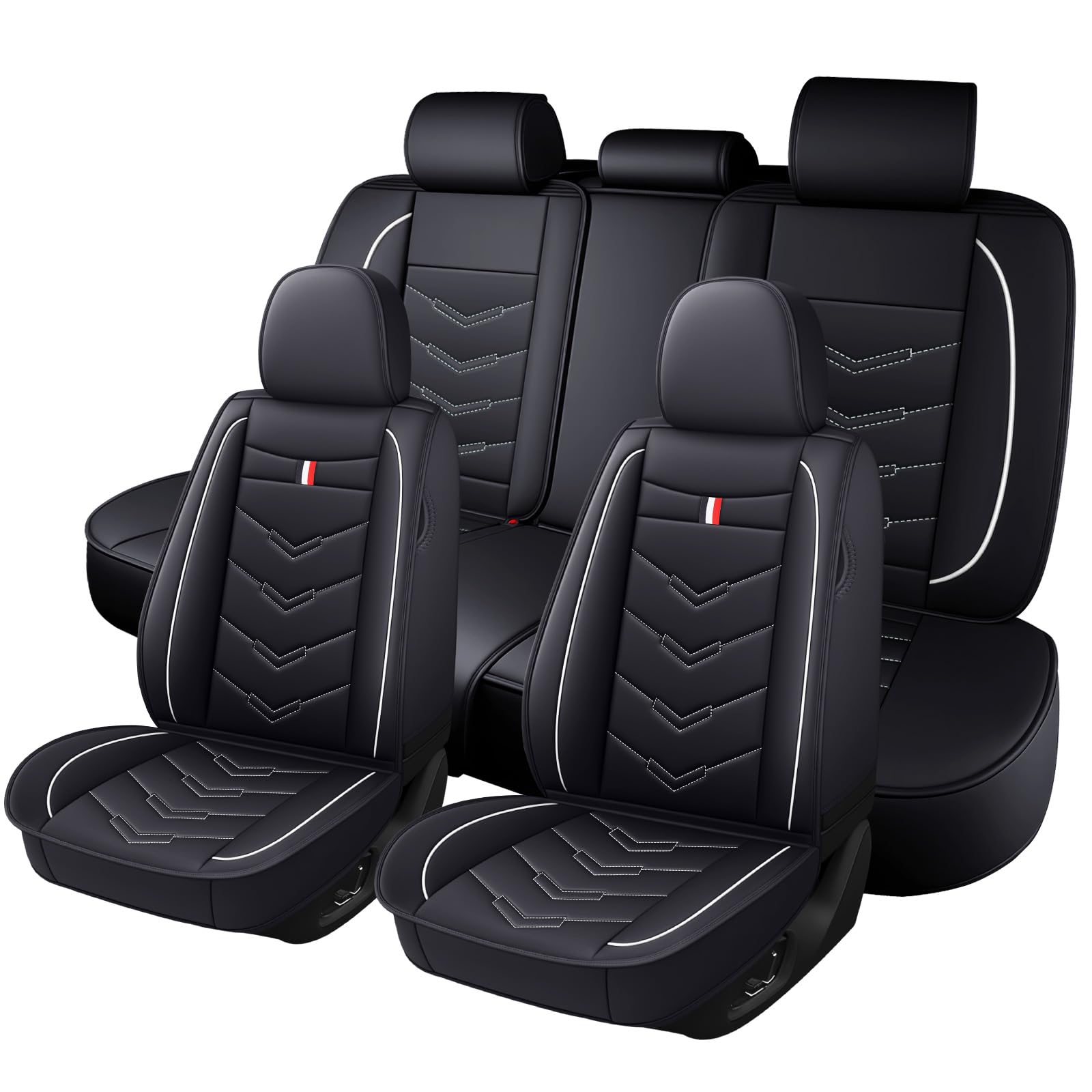 Sijiuhao Seat Covers For Mazda CX-30 2020-2025, Premium Leather