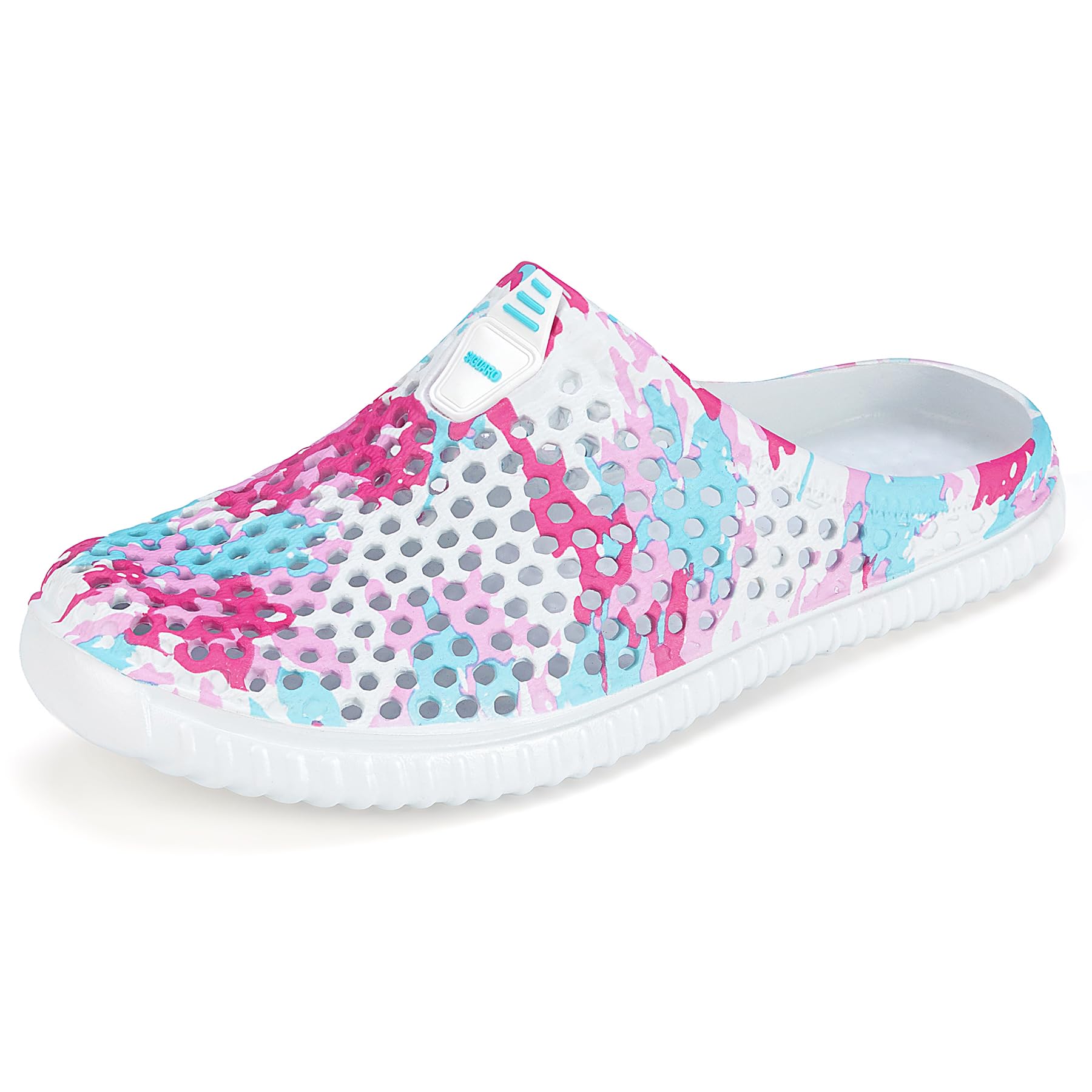SAGUARO Clogs Herren Damen Sommer Gartenschuhe Atmungsaktiv Gr.36-45 | Unisex Badelatschen, Schlappen, Leicht, Rutschfest, ideal für Garten, Pool und Zuhause