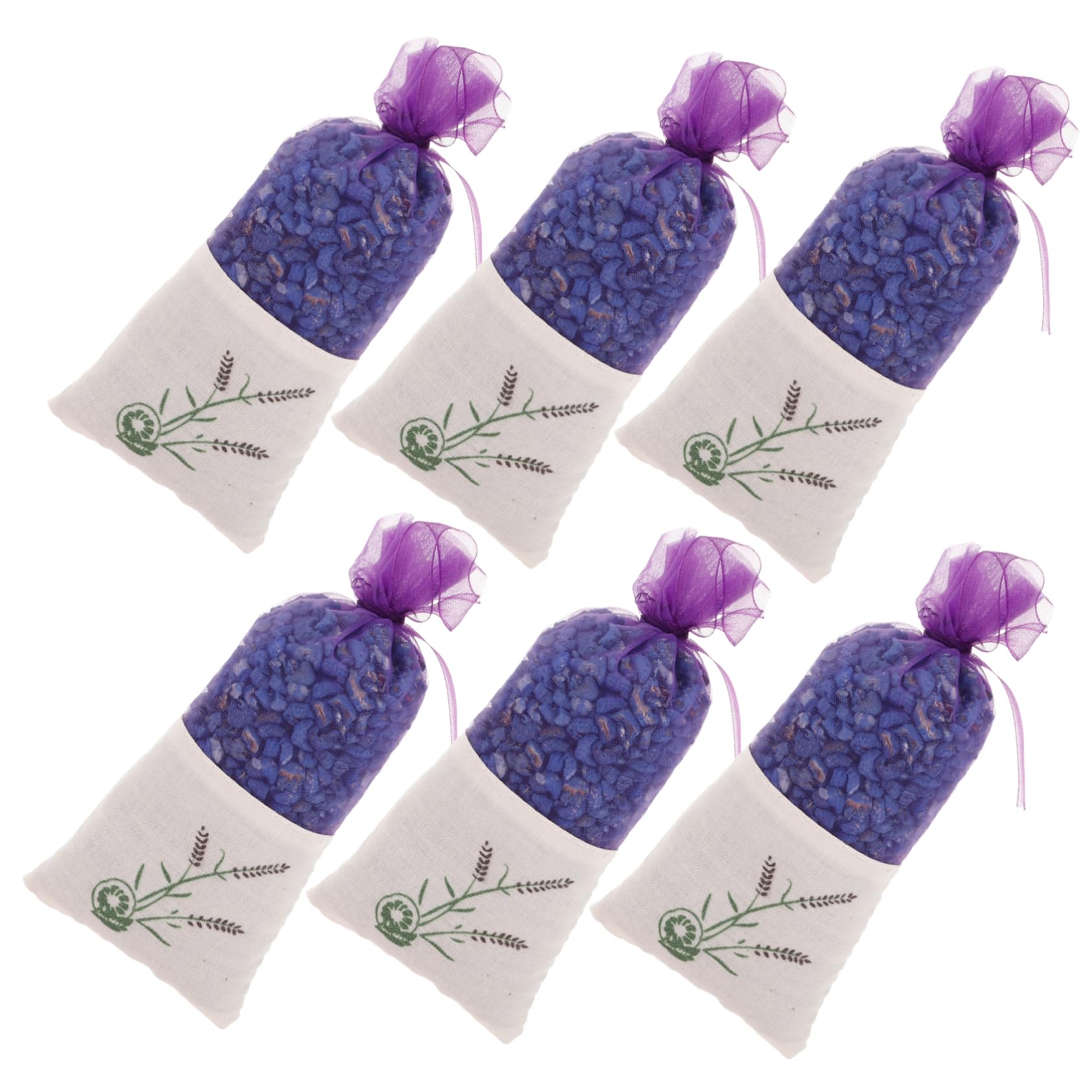 6pezzi Sachet Profumati Per Aromaterapia Naturale Con Fragranza Gelsomino Per Eliminare Odori Sgradevoli e Rinfrescare Gli Ambienti
