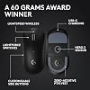 Mouse inalámbrico Logitech G PRO X Superlight 2 para gaming - Negro | 60g, forma simétrica, sondeo <8 kHz, 44K DPI, compatible con carga inalámbrica PowerPlay, USB-C, 5 botones, para PC/Mac 6