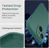 Vista 232 de FireNova Designed for iPhone 13 Pro Max Case, Silicone [Camera Protection] Phone Case with [2 Screen Protectors], Soft Anti-Scratch Microfiber Deep