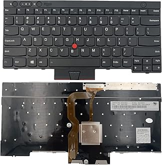 yhfshop Laptop Replacement US Layout Keyboard for Lenovo ThinkPad T430 T430I T430S X230 X230T Keyboard T530 W530 L430 L530 04Y0490 04X1277 04X1315, Black