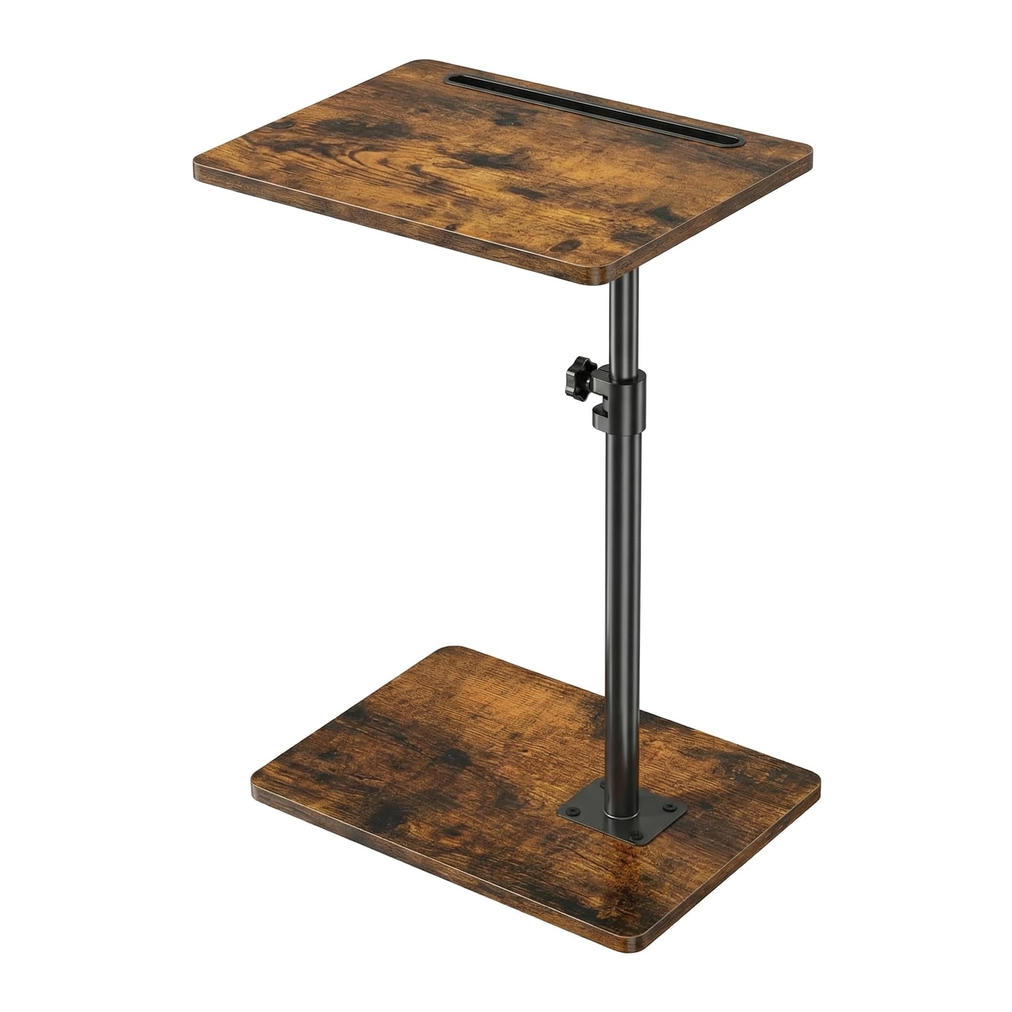 Petite table polyvalente au design industriel et finitions soignées
