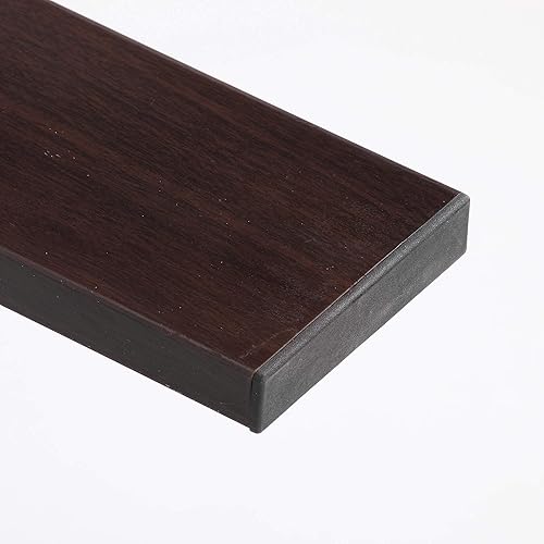 Miniatura 8 de IANIYA El rectángulo negro de la nuez moderó la tabla de centro de cristal moderada de las piernas del tubo del metal