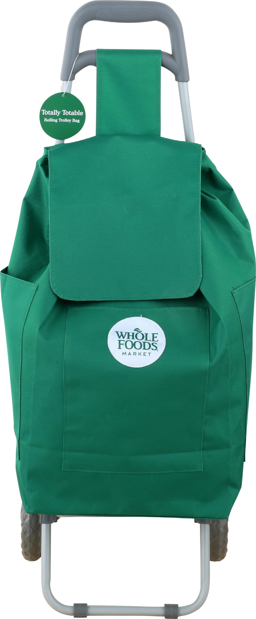 Whole Foods Market 買物キャリー　トロリー ホールフーズのローリング・トロリー・バッグ。タイヤ付き買い物