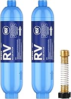 Vista 1 de Stokk RV Water Filter with Flexible Hose Protector, NSF Certified, Inline Water Hose Filter for Garden, Camper and Pool, Greatly Reduces Bad Taste