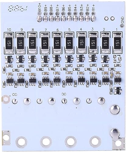 Miniatura 6 de Módulo del PWB de la placa de la batería de 10S 36V 40A para cobalto ternario con las baterías de la balanza Herramientas eléctricas