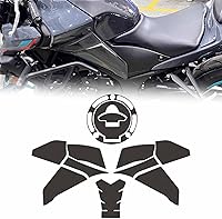 Vista 1 de Protector de tanque de fibra de carbono para motocicleta, compatible con YA-MA-HA MT03 MT-03 MT 03 MT25 MT-25 MT 25 2020 2021 2022