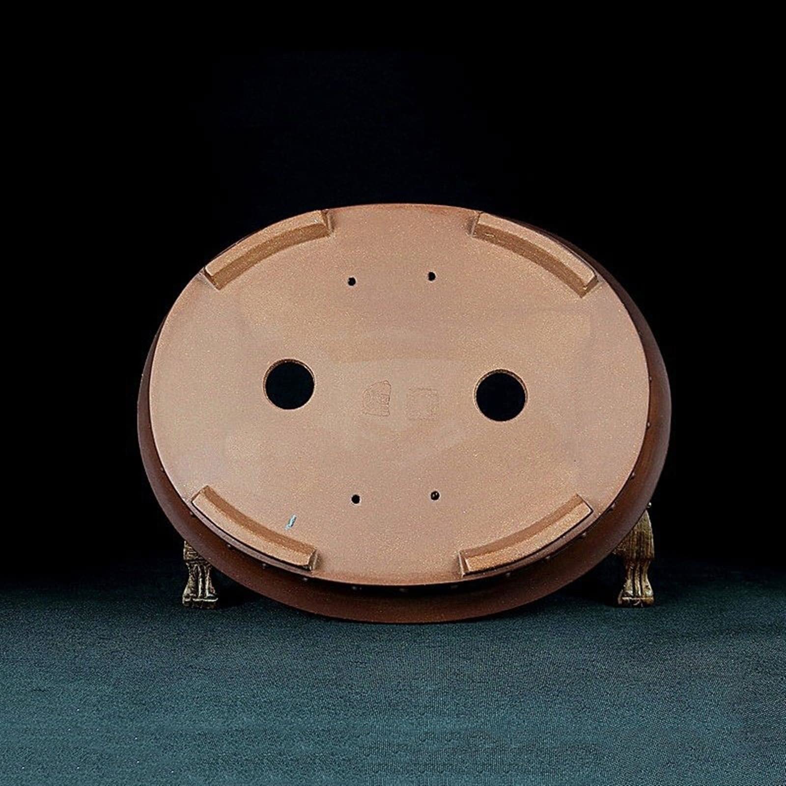 Doniczki ceramiczne Duży pojemnik na rośliny owalny alabastrowy doniczka na kwiaty dekoracja krajobrazu bonsai doniczka na kwiaty śliwka sosna cyprys storczyki specj