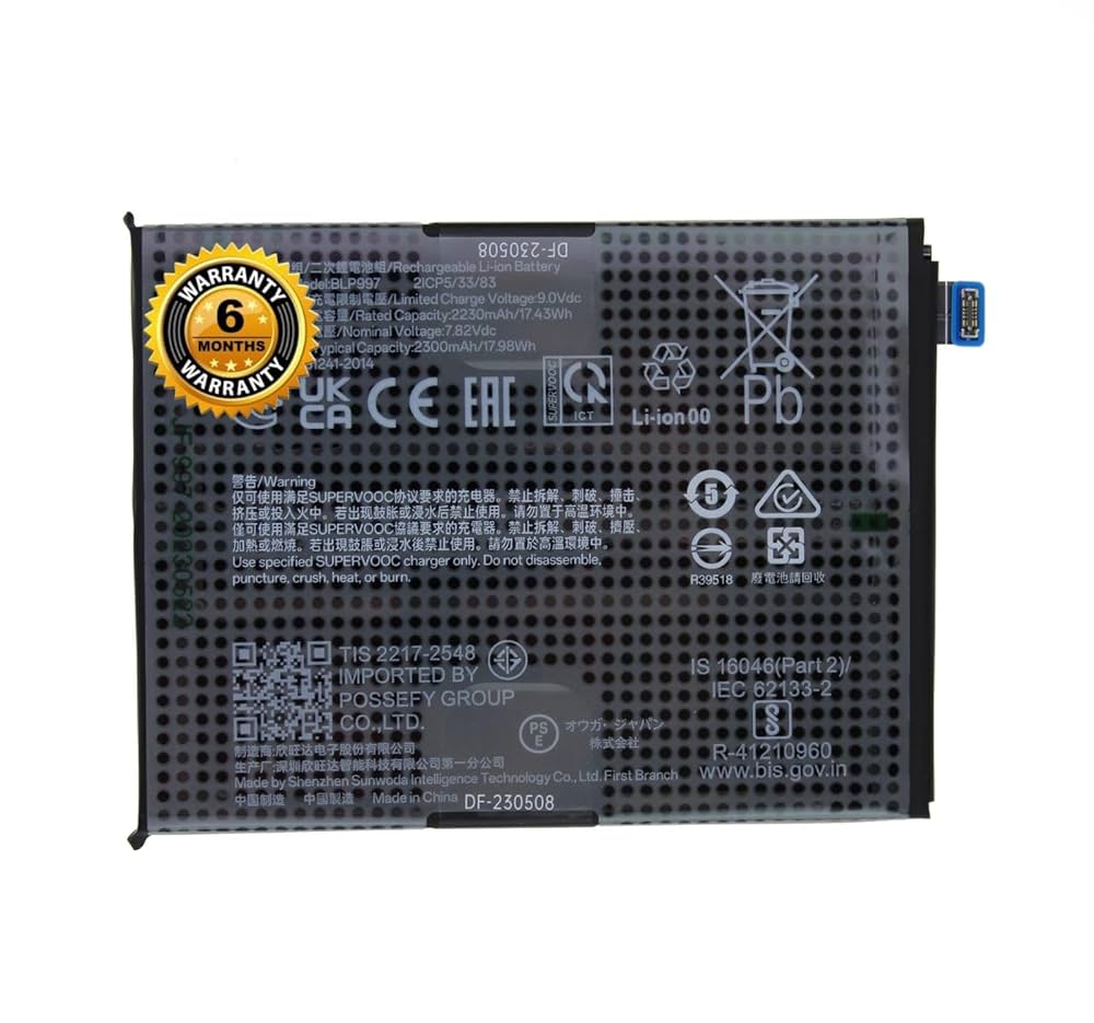 Oppo Reno10 Pro 5G 本体　バッテリー99% THE BATTERY STORE Original BLP997 Batteryfor Oppo Reno 10 Pro 5G