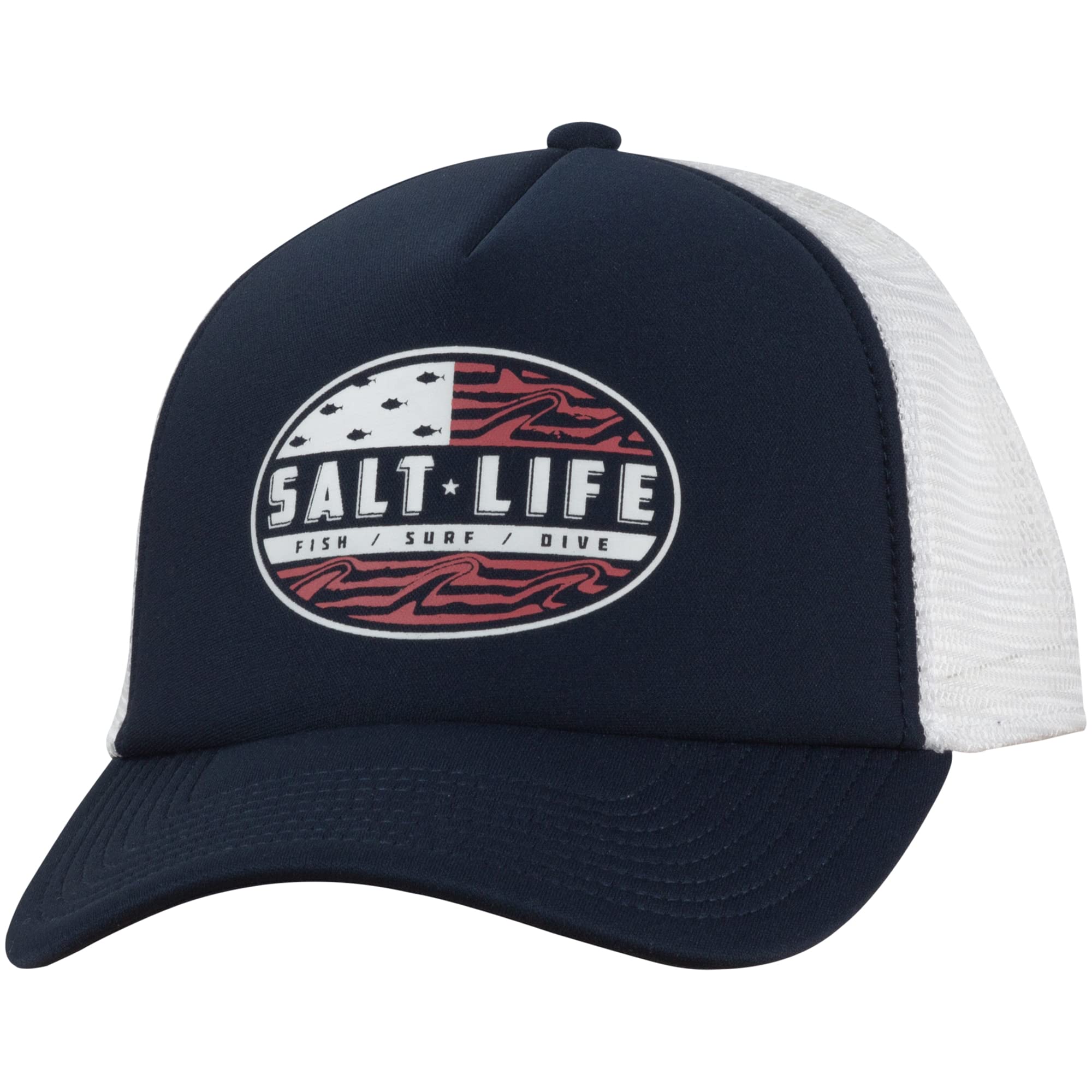 SALT LIFEMen's Amerifinz Trucker Hat